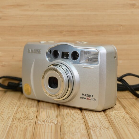 SAMSUNG Maxima Zoom 80 GLM 35mm Film Point & Shoot Camera, Millenium Edition - Picture 4 of 10